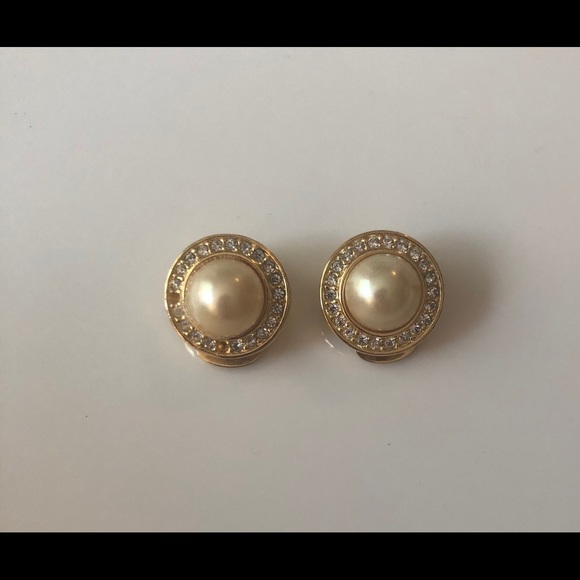 Dior Jewelry - Vintage DIOR Earrings w/ Clip Closure